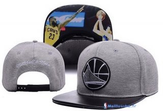 Bonnet NBA Golden State Warriors 2016 Gris Noir 1