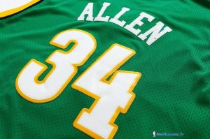Maillot NBA Pas Cher Seattle Supersonics Ray Allen 34 Vert