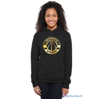 Survetement NBA Pas Cher Washington Wizards Femme Noir Or