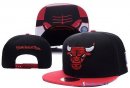 Bonnet NBA Chicago Bulls 2016 Noir Rouge 1