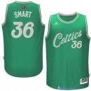Maillot NBA Pas Cher Noël Boston Celtics Smart 36 Vert