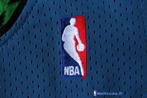 Maillot NBA Pas Cher Minnesota Timberwolves Kevin Garnett 21 Retro Bleu