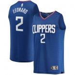 LA Clippers Kawhi Leonard Fanatics Branded Royal Fast Break Replica Jersey - Icon Edition