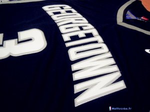 Maillot NCAA Pas Cher Georgetown Hoyas Allen Iverson 3 Bleu