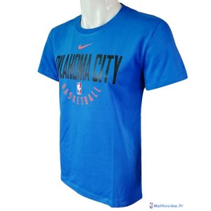 Maillot NBA Pas Cher Oklahoma City Thunder Nike Bleu Noir