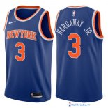 Maillot NBA Pas Cher New York Knicks Tim Hardaway Jr 3 Bleu Icon 2017/18