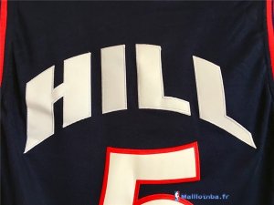 Maillot NBA Pas Cher USA 1996 Grant Hill 5 Noir