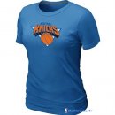 T-Shirt NBA Pas Cher Femme New York Knicks Bleu