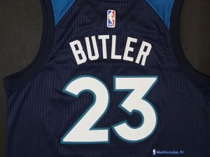 Maillot NBA Pas Cher Minnesota Timberwolves Jimmy Butler 23 Marine 2017/18