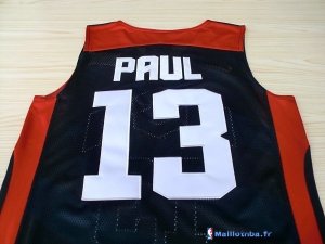 Maillot NBA Pas Cher USA 2012 Paul 13 Noir