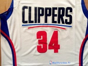 Maillot NBA Pas Cher Los Angeles Clippers Paul Pierce 34 Blanc