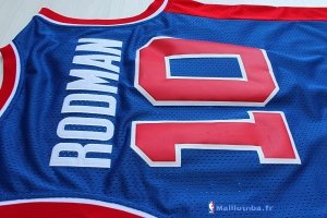 Maillot NBA Pas Cher Detroit Pistons Dennis Rodman 10 Bleu