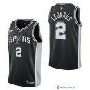 Maillot NBA Pas Cher San Antonio Spurs Kawhi Leonard 2 Negr Icon 2017/18