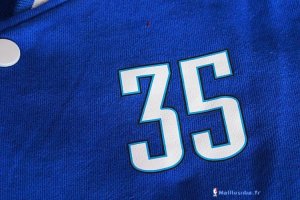 Survetement En Laine NBA Oklahoma City Thunder Kevin Durant 35 Bleu