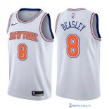 Maillot NBA Pas Cher New York Knicks Michael Beasley 8 Blanc Statement 2017/18