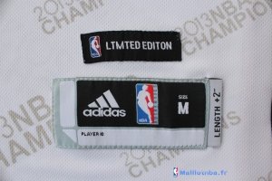 Maillot NBA Pas Cher Miami Heat Dwyane Wade 3 Blanc Or