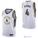 Maillot NBA Pas Cher Indiana Pacers Victor Oladipo 4 Blanc Association 2017/18