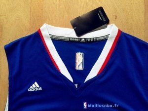 Maillot NBA Pas Cher Los Angeles Clippers Chris Paul 3 Bleu