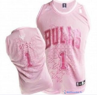 Maillot NBA Pas Cher Chicago Bulls Femme Derrick Rose 1 Rose