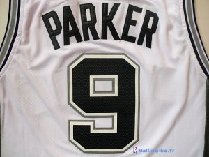 Maillot NBA Pas Cher San Antonio Spurs Tony Parker 9 Blanc