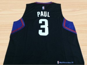 Maillot NBA Pas Cher Los Angeles Clippers Chris Paul 3 Noir