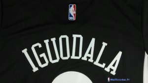 Maillot NBA Pas Cher Golden State Warriors Andre Iguodala 9 Noir MC