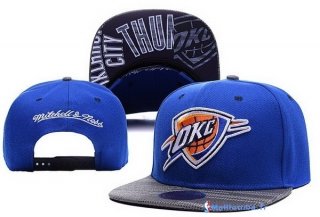 Bonnet NBA Oklahoma City 2016 Thunder Bleu Gris