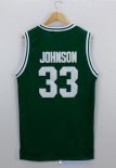 Maillot NCAA Pas Cher Michigan Earvin Johnson 33 Vert