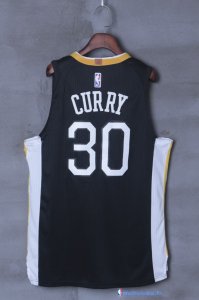 Maillot NBA Pas Cher Golden State Warriors Stephen Curry 30 Noir 2017/18
