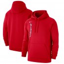 Portland Trail Blazers Nike Red Hardwood Classics Club Pullover Fleece Hoodie