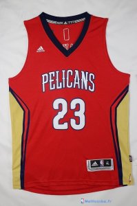 Maillot NBA Pas Cher New Orleans Pelicans Junior Anthony Davis 23 Rouge