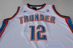 Maillot NBA Pas Cher Oklahoma City Thunder Steven Adams 12 Blanc