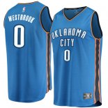 Oklahoma City Thunder Russell Westbrook Fanatics Branded Blue Fast Break Replica Jersey - Icon Edition