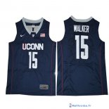 Maillot NCAA Pas Cher Uconn Walker 15 Noir