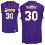 Maillot NBA Pas Cher Los Angeles Lakers Julius Randle 30 Pourpre