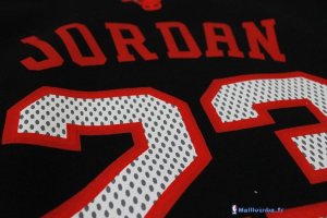 Survetement NBA Pas Cher Chicago Bulls 2016 Michael Jordan 23 Noir