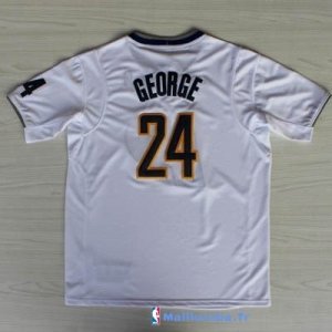 Maillot NBA Pas Cher Noël Indiana Pacers George 24 Blanc