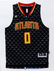 Maillot NBA Pas Cher Atlanta Hawks Jeff Teague 0 Noir