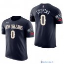 Maillot Manche Courte New Orleans Pelicans DeMarcus Cousins 0 Marine 2017/18