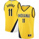 Indiana Pacers Domantas Sabonis Fanatics Branded Gold Fast Break Replica Jersey – Statement Edition