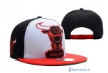 Bonnet NBA Chicago Bulls 2016 Blanc 5