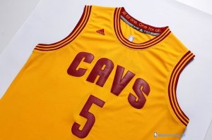 Maillot NBA Pas Cher Cleveland Cavaliers J.R.Smith 5 Jaune