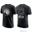 Maillot Manche Courte All Star 2018 Jimmy Butler 23 Noir