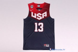 Maillot NBA Pas Cher USA 2014 Harden 13 Noir