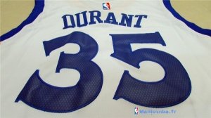 Maillot NBA Pas Cher Golden State Warriors Kevin Durant 35 Blanc