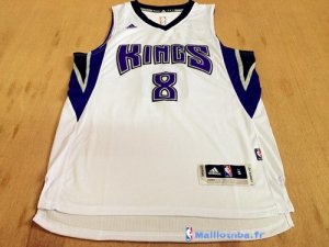 Maillot NBA Pas Cher Sacramento Kings Rudy Gay 8 Blanc