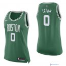 Maillot NBA Pas Cher Boston Celtics Femme Jayson Tatum 0 Vert Icon 2017/18