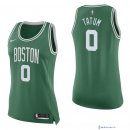 Maillot NBA Pas Cher Boston Celtics Femme Jayson Tatum 0 Vert Icon 2017/18