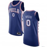 Maillot NBA Pas Cher Philadelphia Sixers Jerryd Bayless 0 Bleu Icon 2017/18