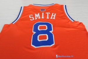 Maillot NBA Pas Cher New York Knicks J.R.Smith 8 Orange Bleu